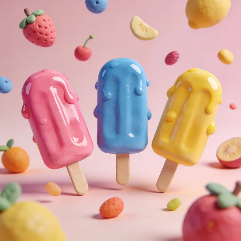 3D clay render
